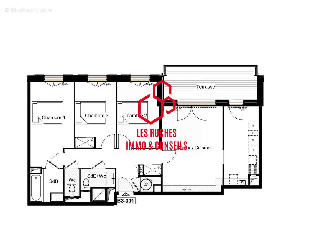 Appartement à COUPVRAY