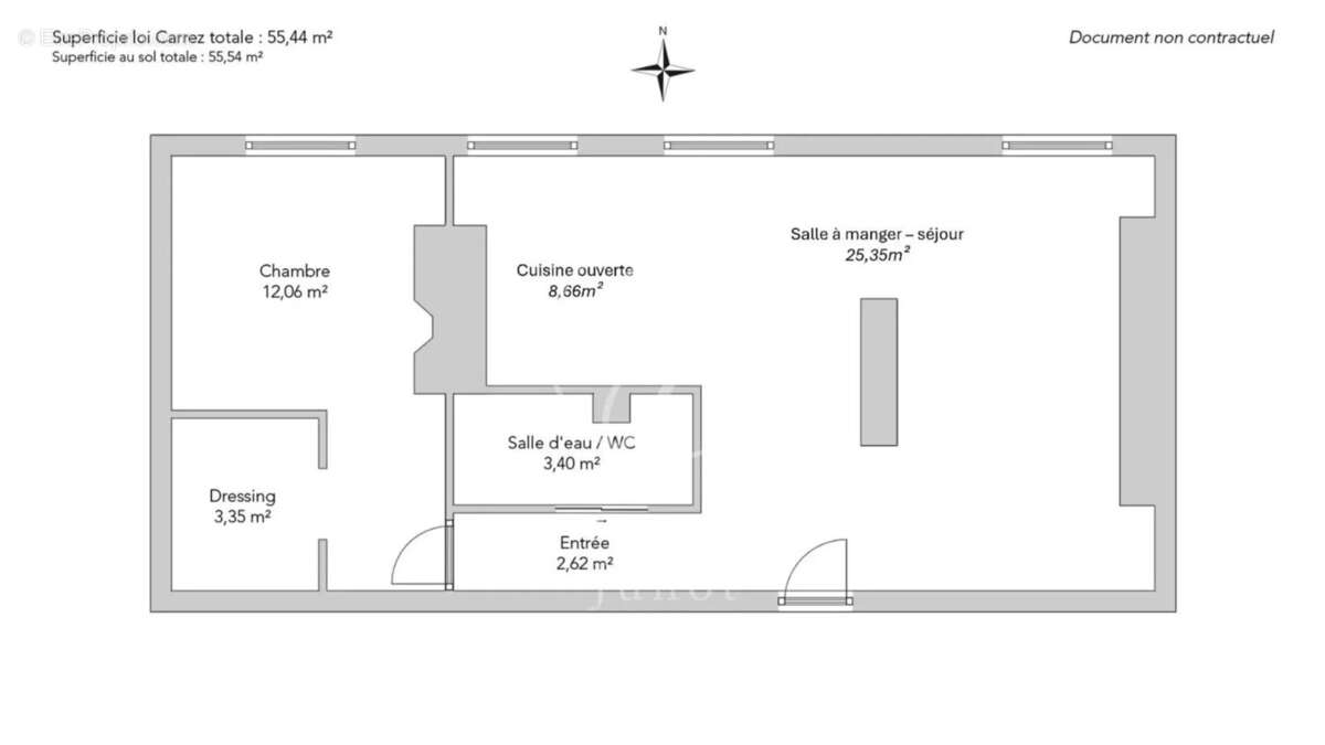 Appartement à PARIS-18E