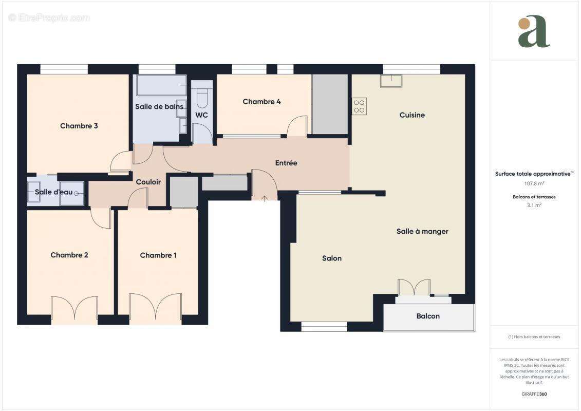 Appartement à NANTES