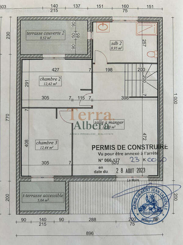 Saint-jean-lasseille - maison neuve 124m2 - garage - en cours de finition - photo 15