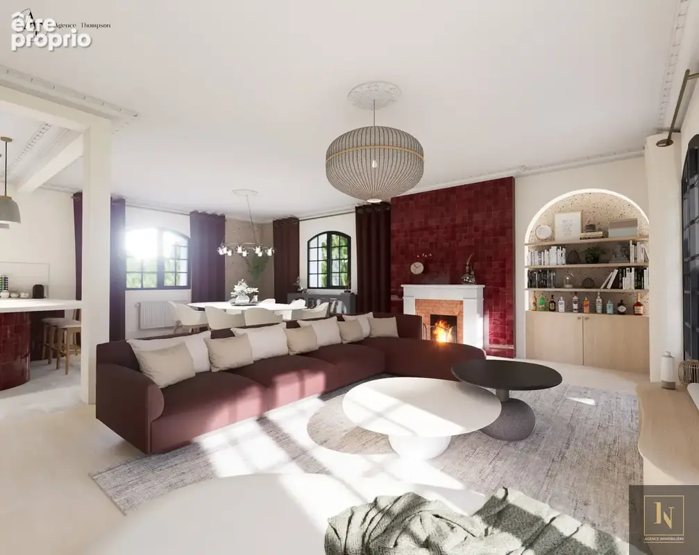 Orvault Petit-Chantilly - Maison de 230 m2 entièrement rénovée sur terrain  de 4430 m2 - photo 3
