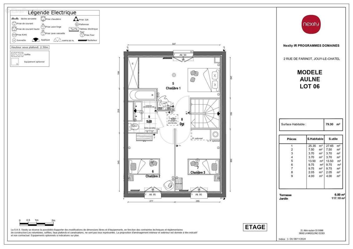 Maison à JOUY-LE-CHATEL