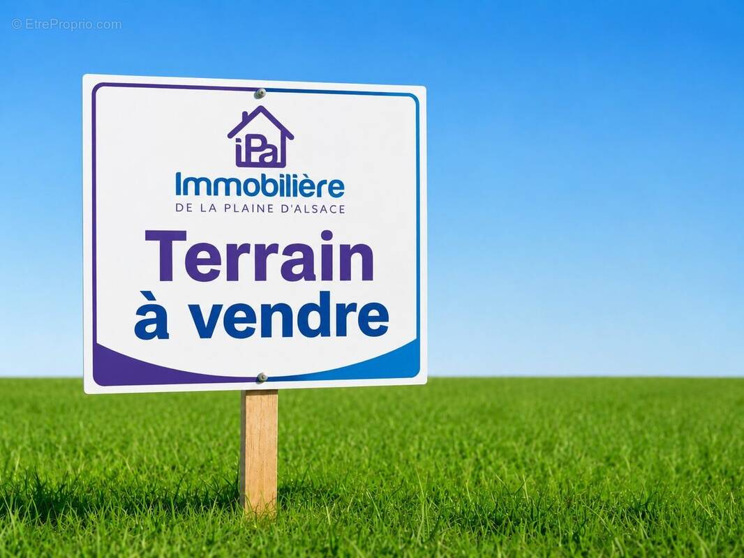Terrain à BANTZENHEIM