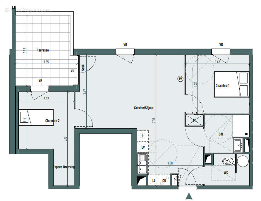 Appartement à GIGNAC