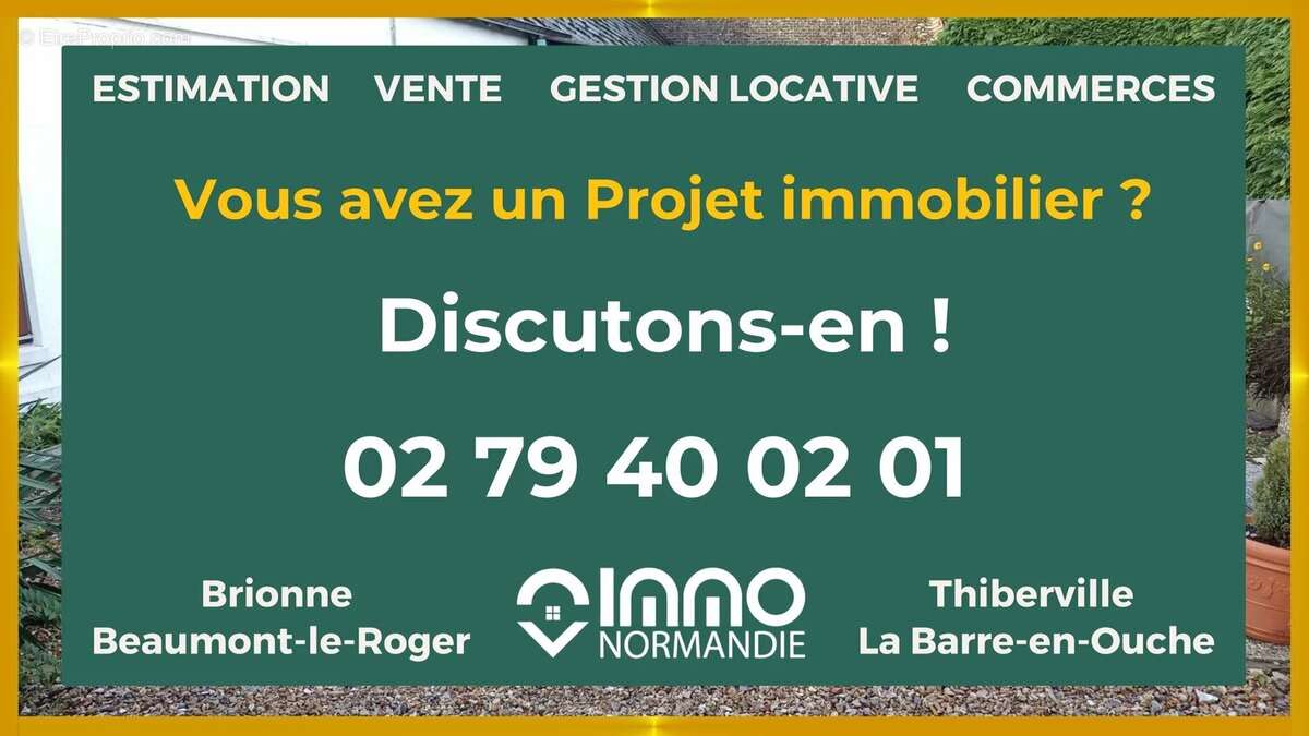 Maison à BEAUMONT-LE-ROGER