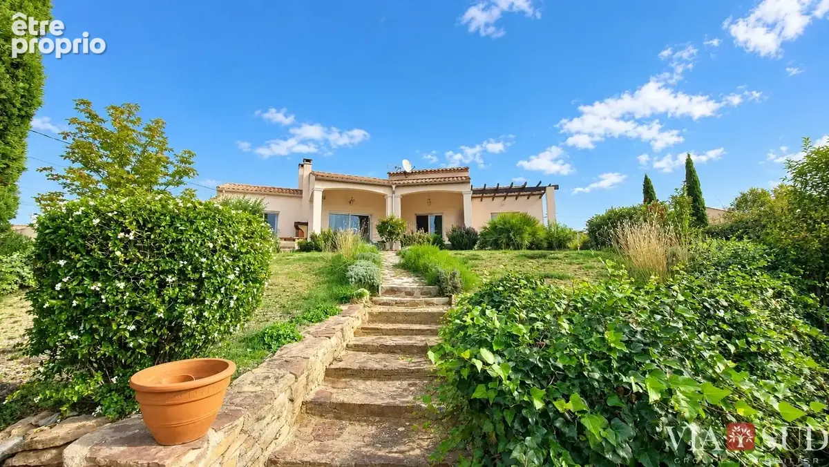 À magalas, maison indépendante avec vue dégagée et terrain piscinable ! - photo 2