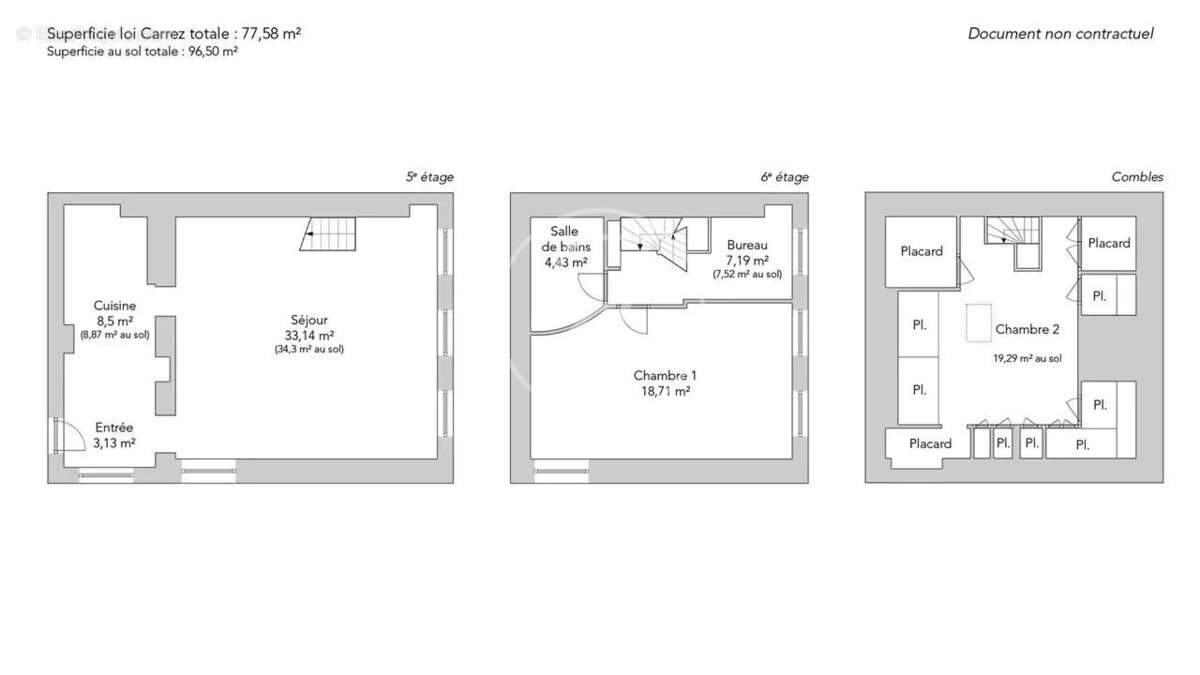 Appartement à PARIS-2E