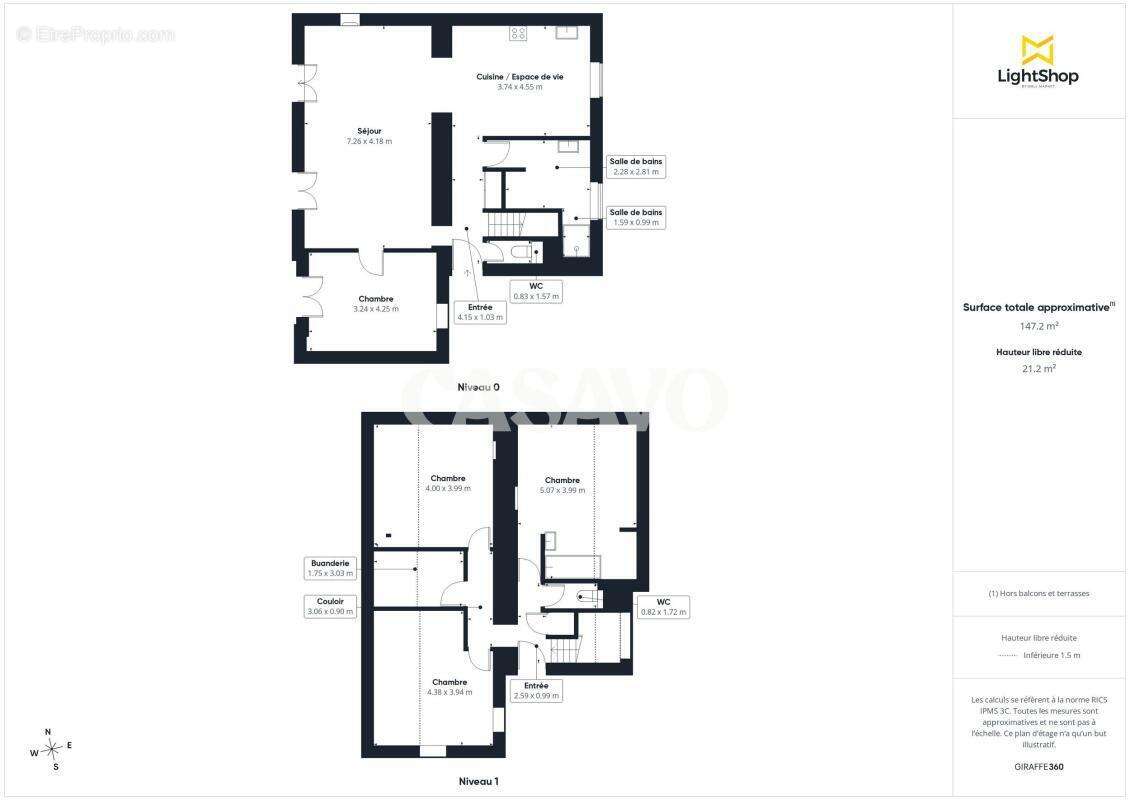 Vente Appartement 5 pièces de 144m² - 44000 Nantes - photo 19