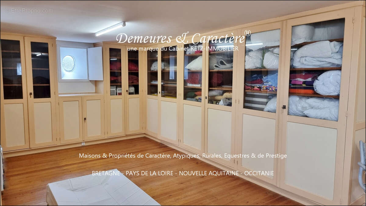 Grande demeure bourgeoise centre bourg, dépendances, accès rivière - photo 26