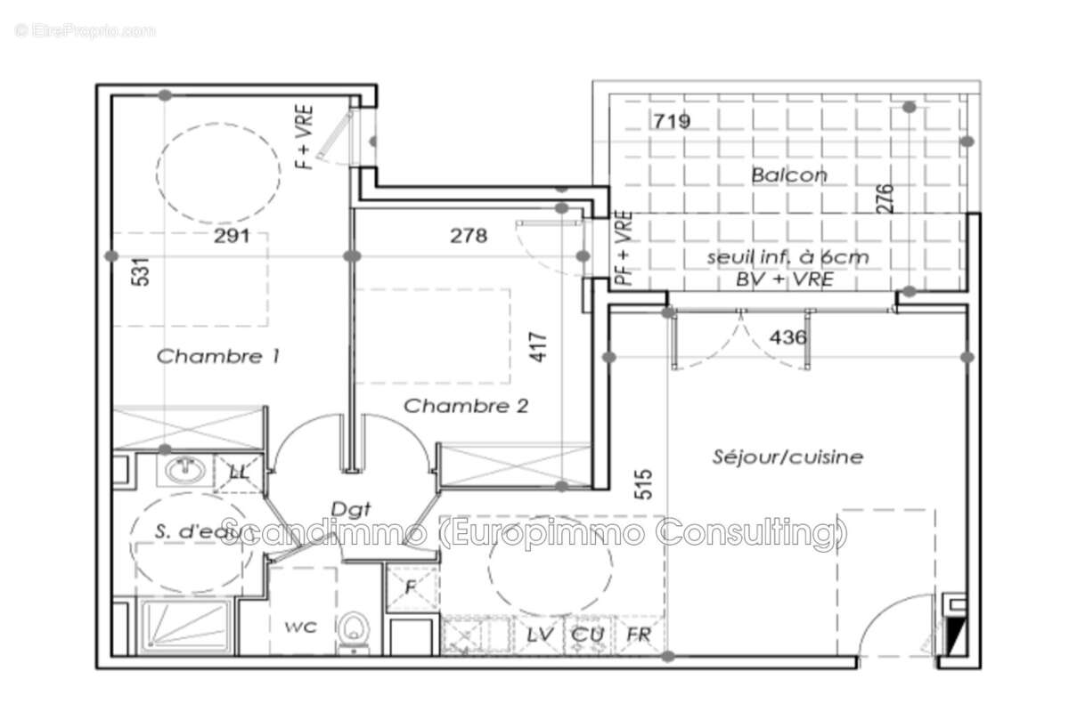 Appartement à LE BARCARES