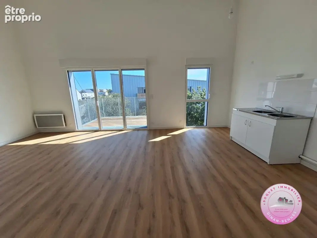 A vendre - soquet immobilier - le rheu-appartement t3 de 65,35m2 frais de notaire réduit - photo 3