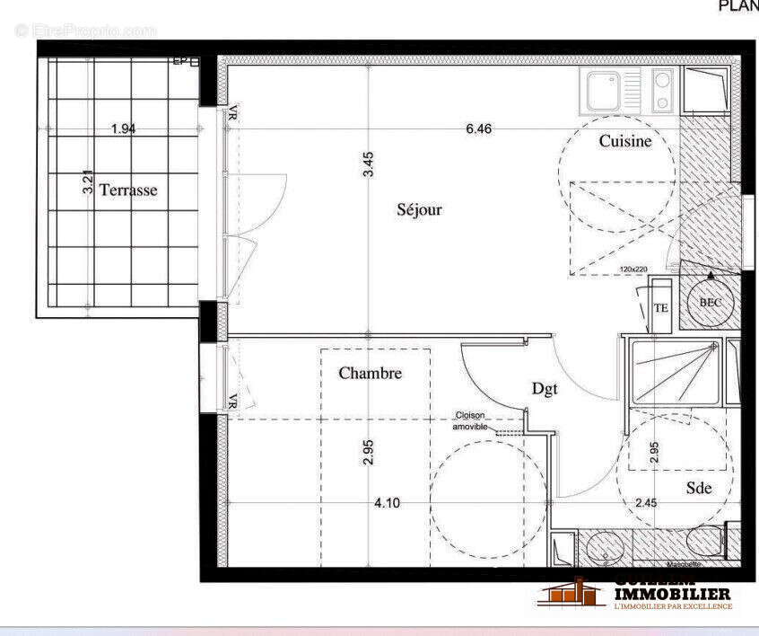Appartement 40 m² à Avignon  - photo 3