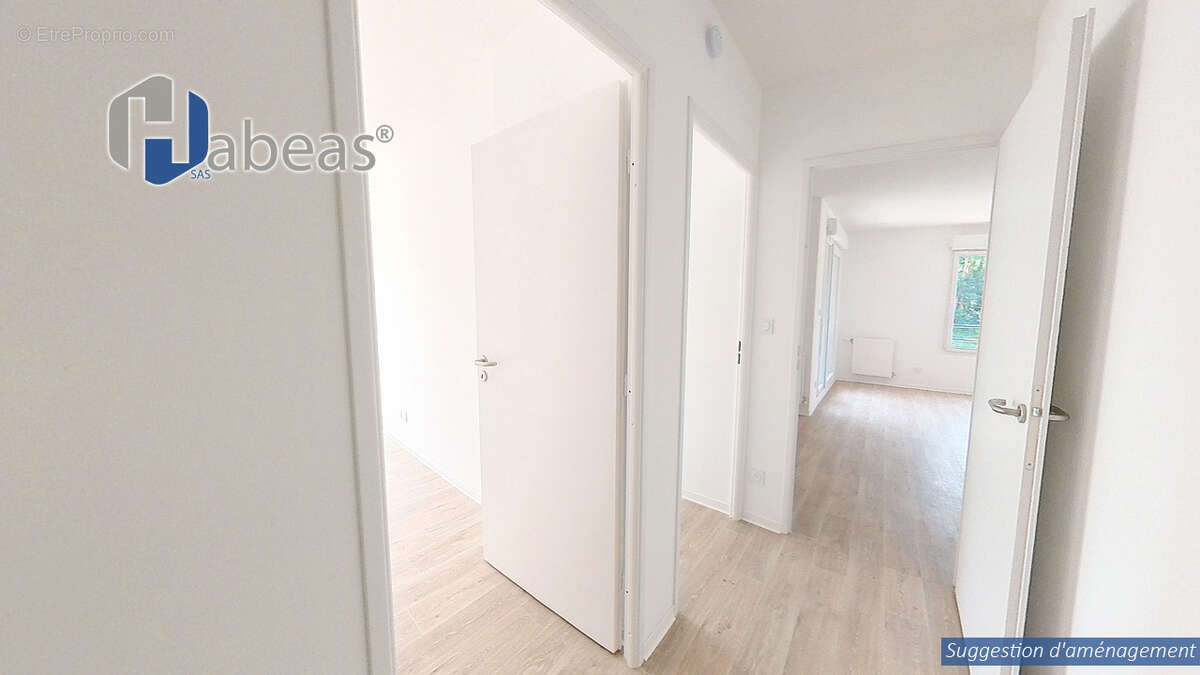 Appartement T3 de 62,53m² avec 2 parkings  et terrasse couverte de 7m² - photo 12