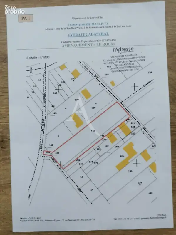 Terrain constructible a maslives chambord - photo 4