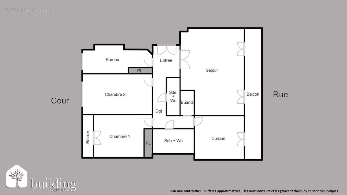 Appartement à PARIS-17E