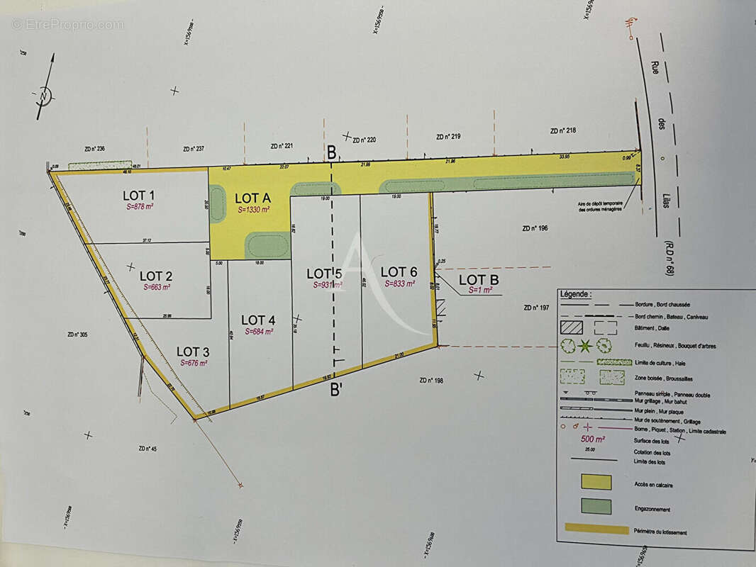 Terrain à SAINT-BOHAIRE
