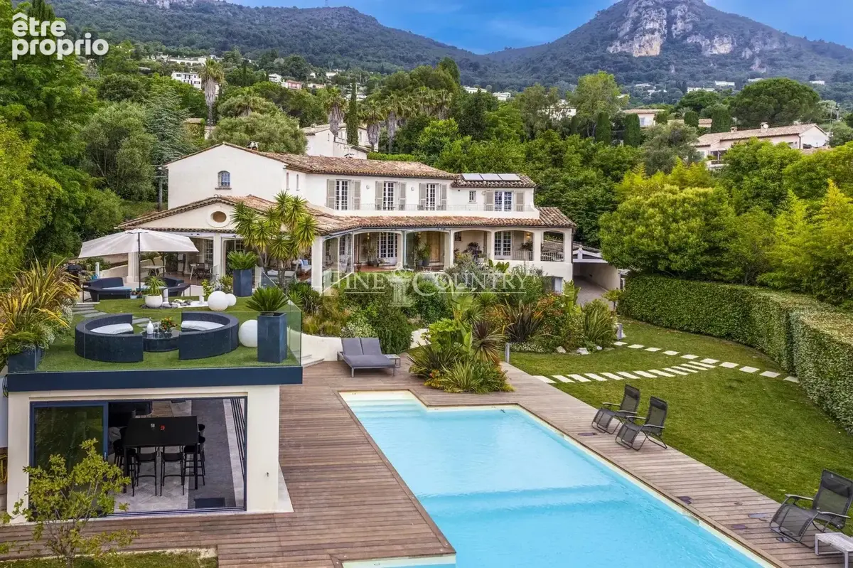 Vente villa Vence vue montagne et aperçu mer - photo 1