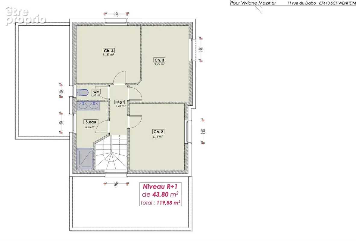Maison 4 pièces 130 m² à vendre à Schwenheim (67440) - photo 6