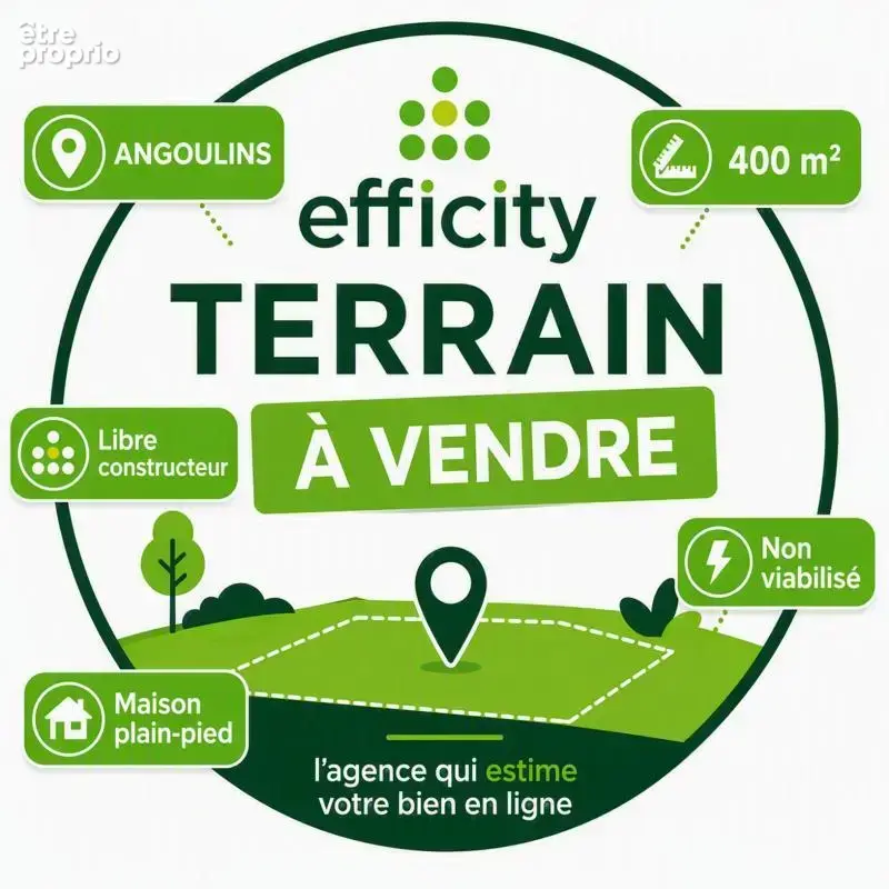 Terrain à ANGOULINS