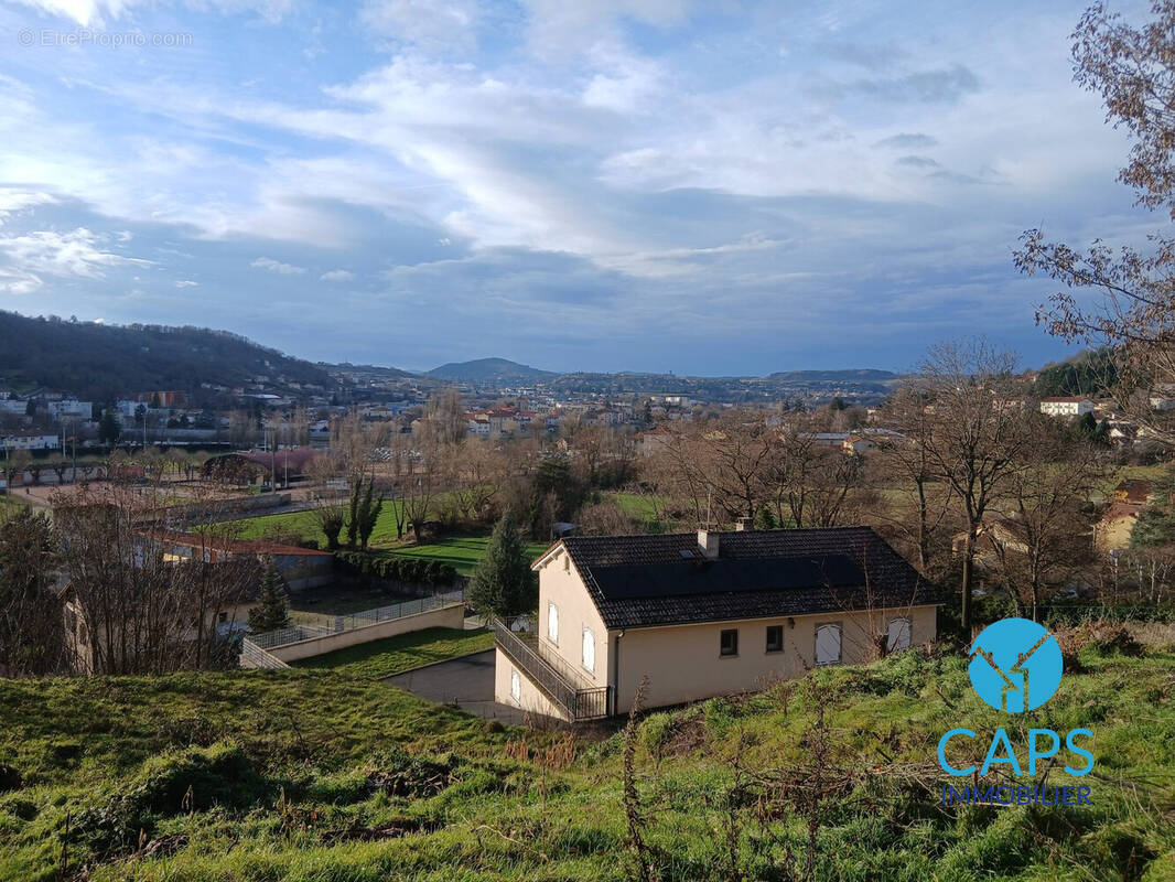 Vue imprenable sur le bassin ponot - Terrain à BRIVES-CHARENSAC