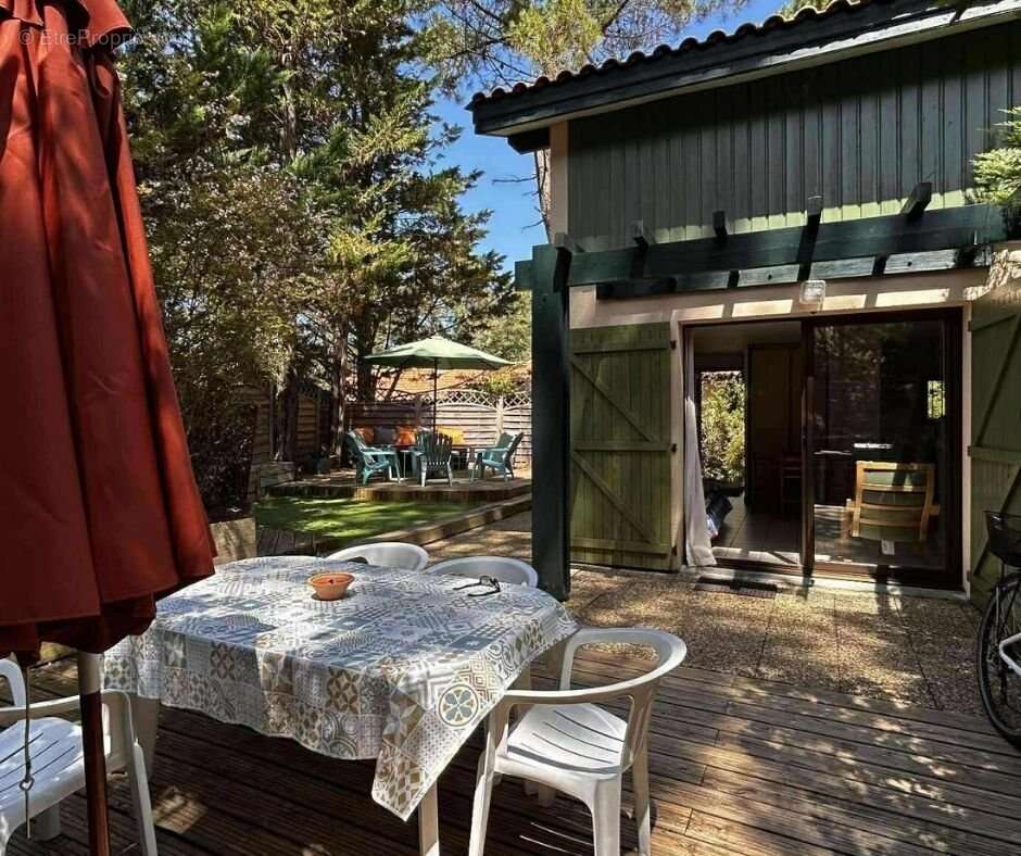 Lacanau-océan - t3 meublé - piscine - 2 terrasses - jardin - photo 3