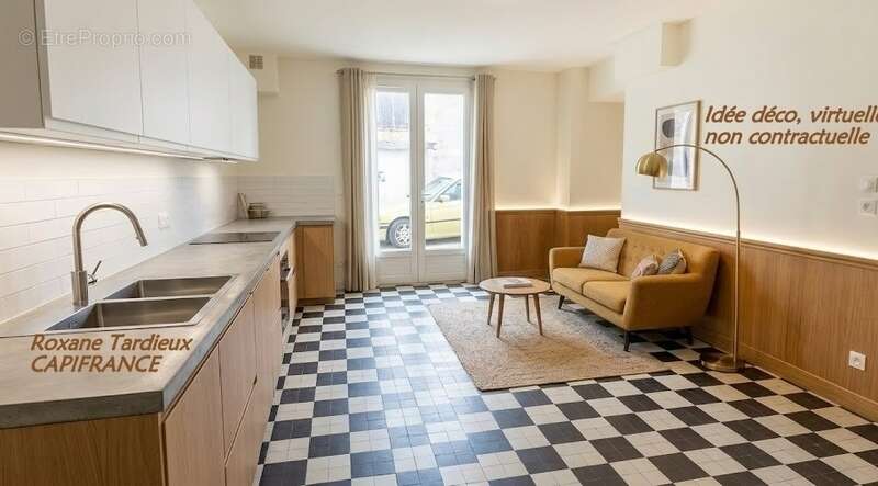 Maison à vendre 3 pièces  (16 ST MICHEL) avec 1 étage et 1 garage. Avec 2 chambres - photo 3