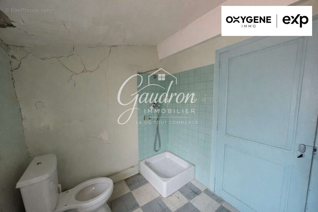 Salle d'eau réelle - Maison à LATOUR-DE-FRANCE