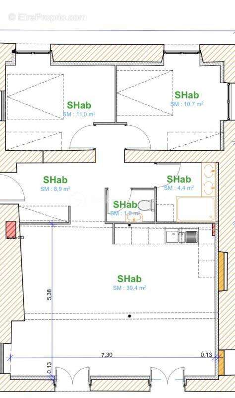Appartement à AUSSONNE
