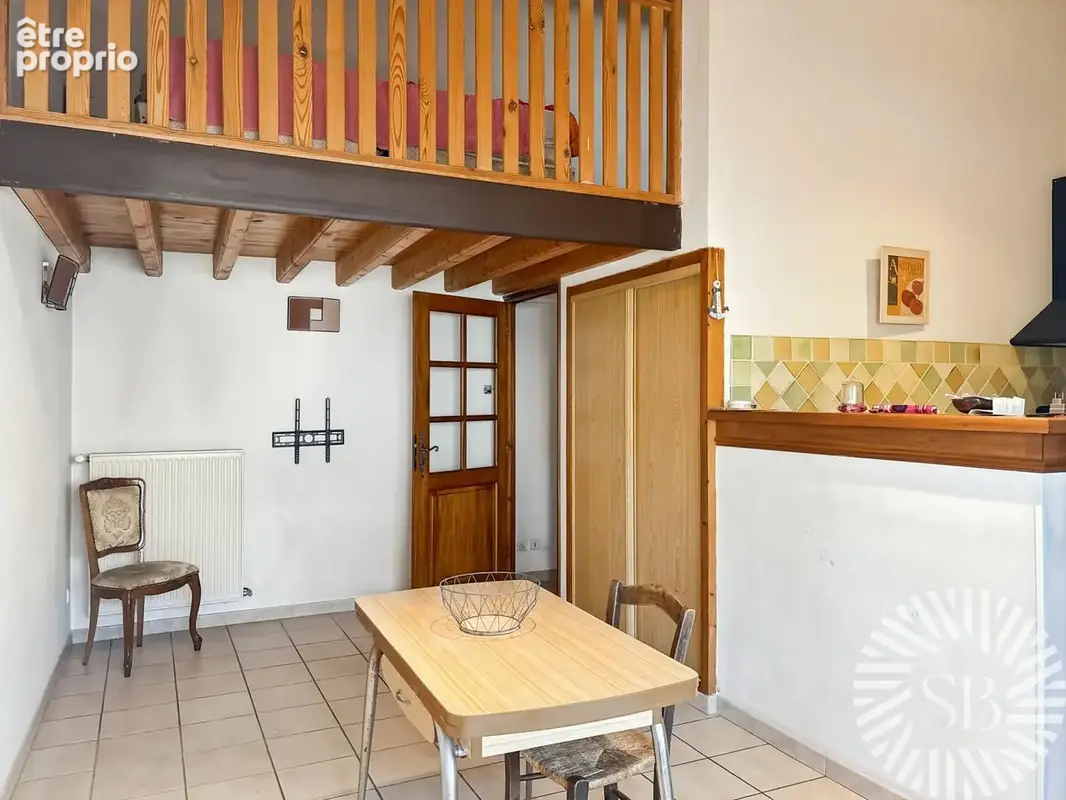 Maison de ville avec dépendance en rdc - loggia - photo 2