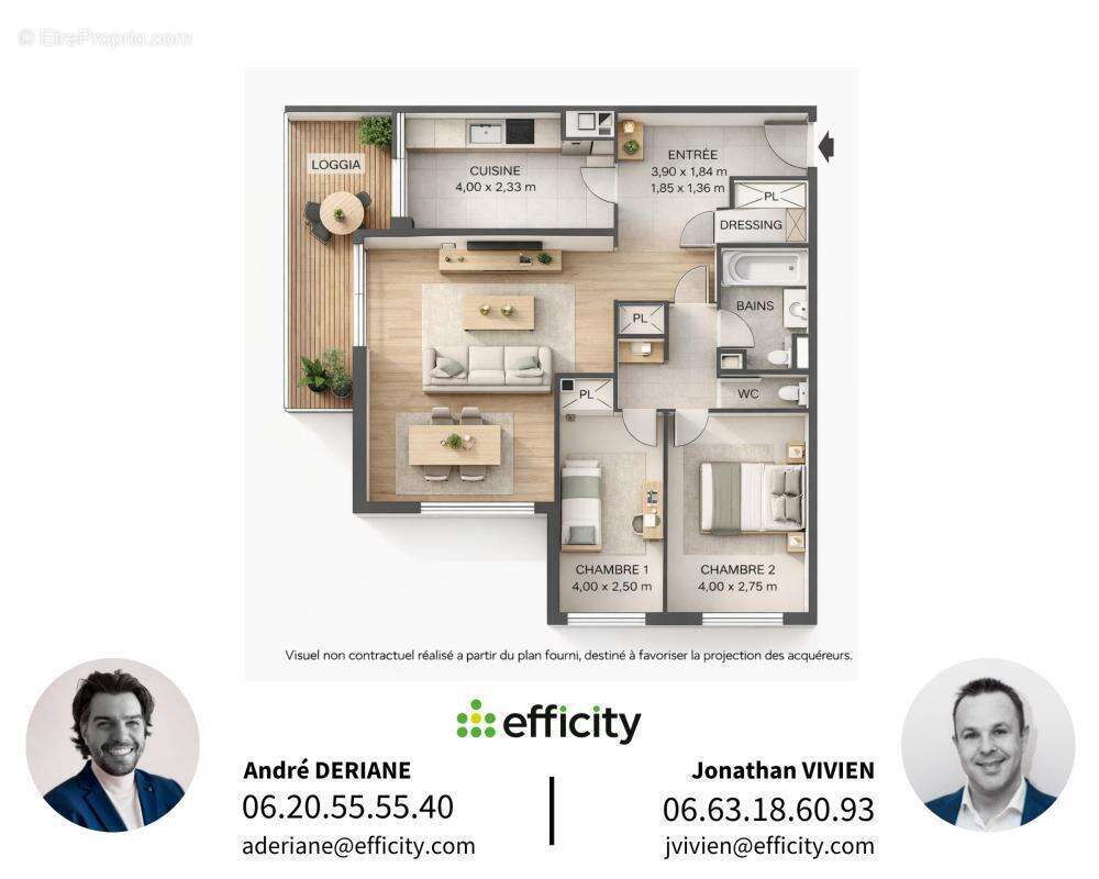 Appartement à BAILLY