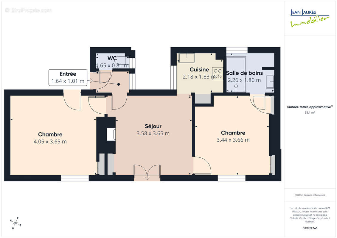 Appartement T3 avec charme et cachet dans le Bouchon - photo 10