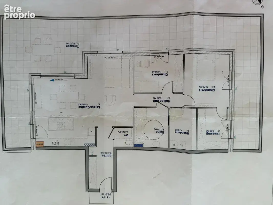 Exceptionnel 4p 100m2 en attique plus 80m2 de terrasse à kaltenhouse - photo 19