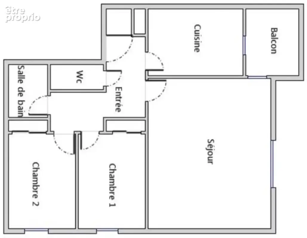 Appartement T3 de 70 m2 avec balcon, parking et cave - photo 9
