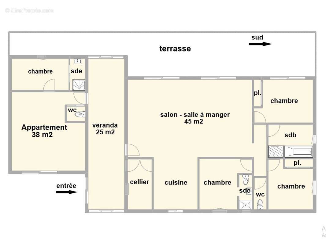 Maison à VIC-FEZENSAC