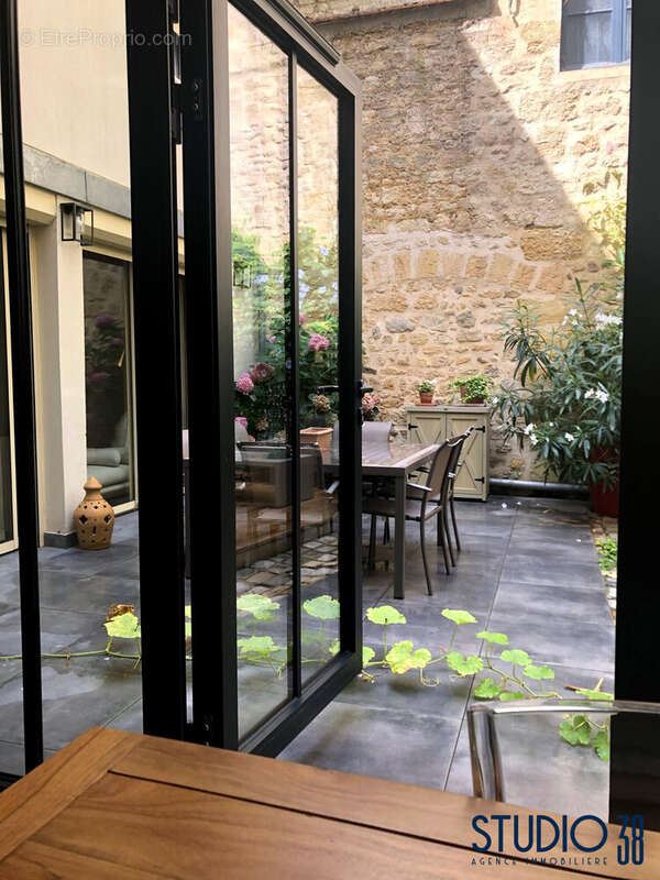 jardin - Appartement à BORDEAUX