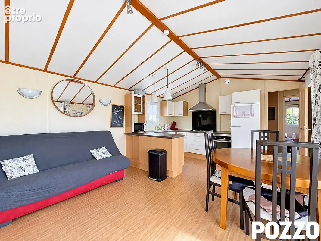 CHALET À VENDRE - Parc Résidentiel de loisirs à HUDIMESNIL à 10 min de la mer ! - photo 6