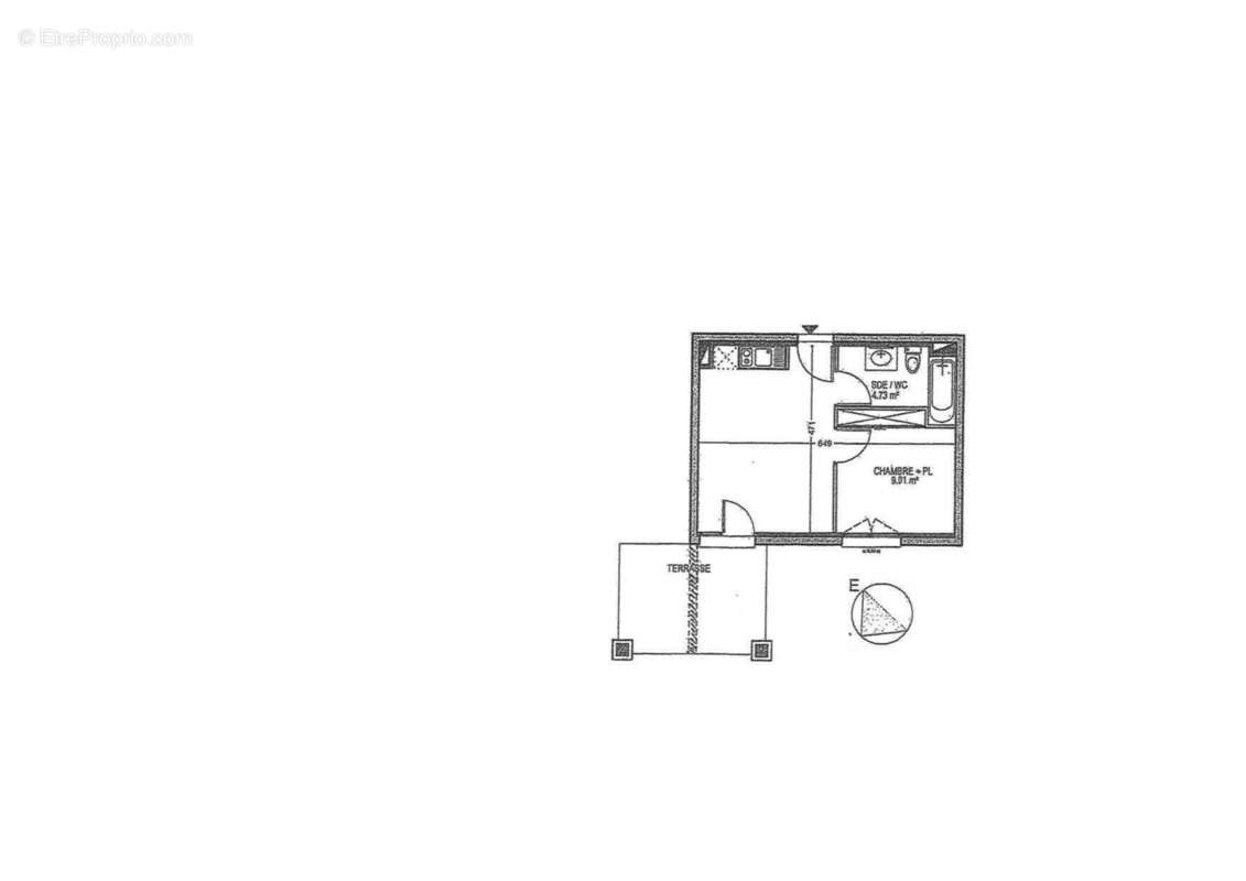 Appartement 29 m² à Entraygues-Sur-Truyere  - photo 2