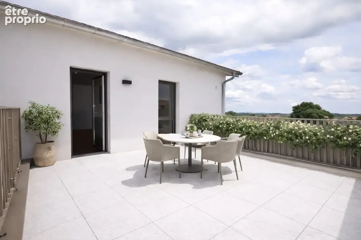 Superbe T3 lumineux avec terrasse - Dernier étage – Saint-Bonnet-de-Mure - photo 5