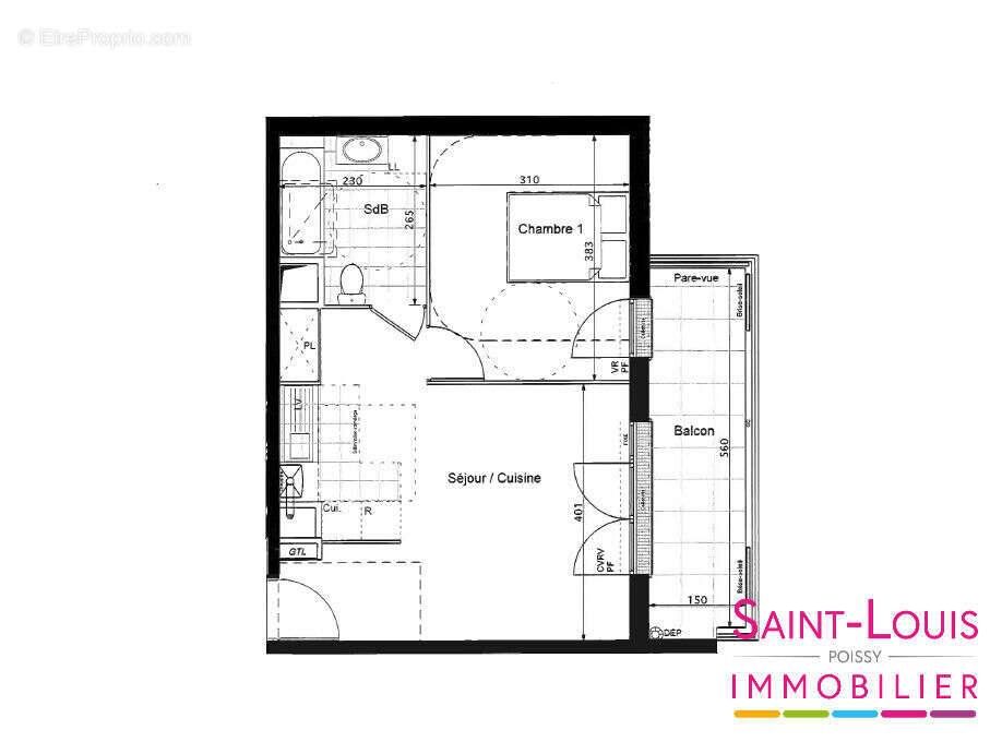 Appartement à CARRIERES-SOUS-POISSY