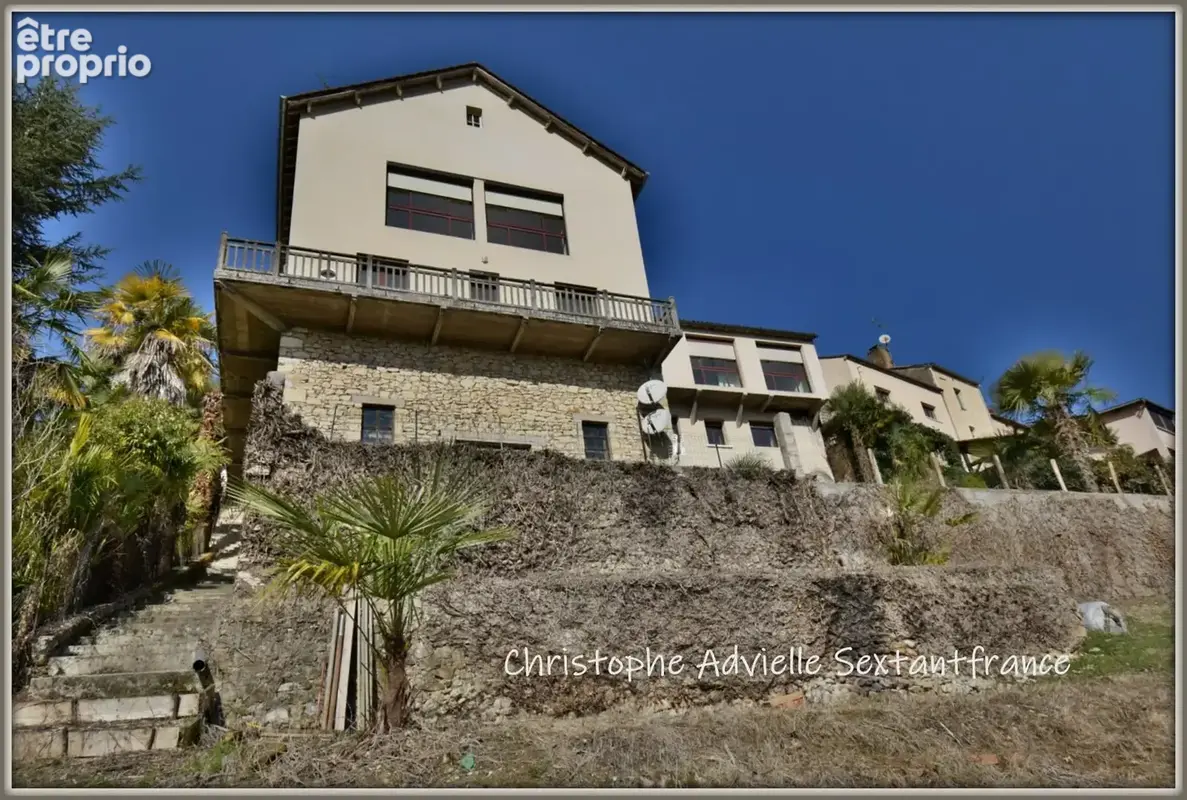 Bergerac 30 MN, dans un des plus beaux villages de France, maison avec 3 appartements sur 2 niveaux,jardin,  vue panoramique - photo 3