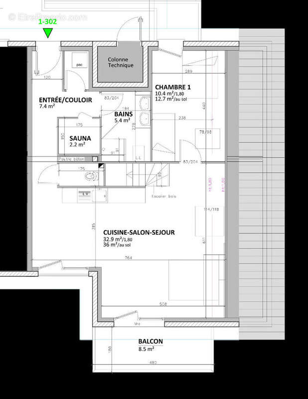 Appartement à LA BRESSE