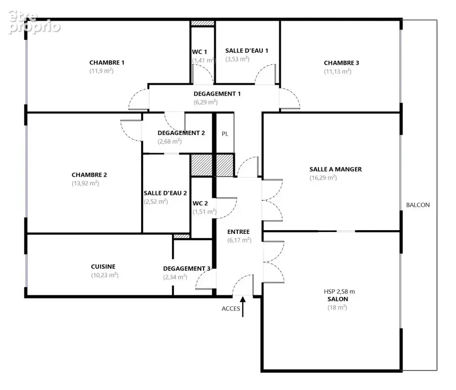 Courbevoie - abreuvoir - beaux 5 pieces - 3 chambres + parking - photo 9