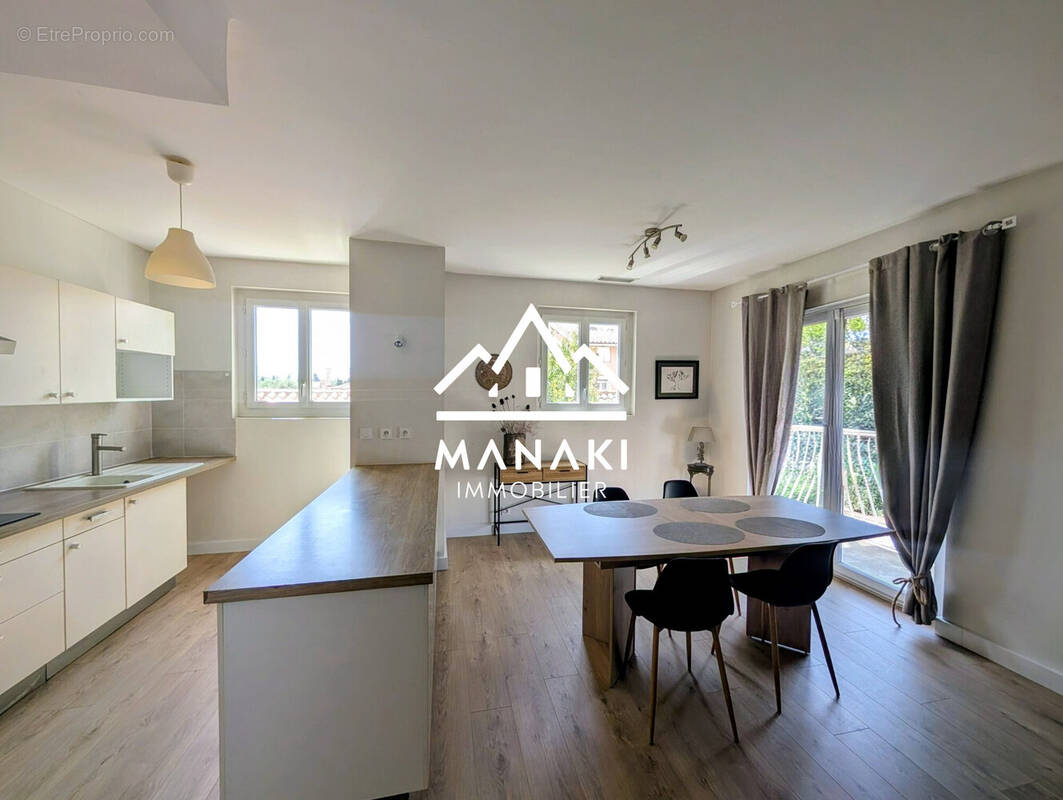 Pièce de vie à l'étage - Maison à LE SOLER