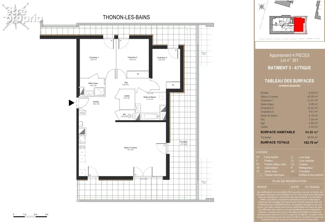 Photo Appartement à Thonon-Les-Bains au prix de 586 500€