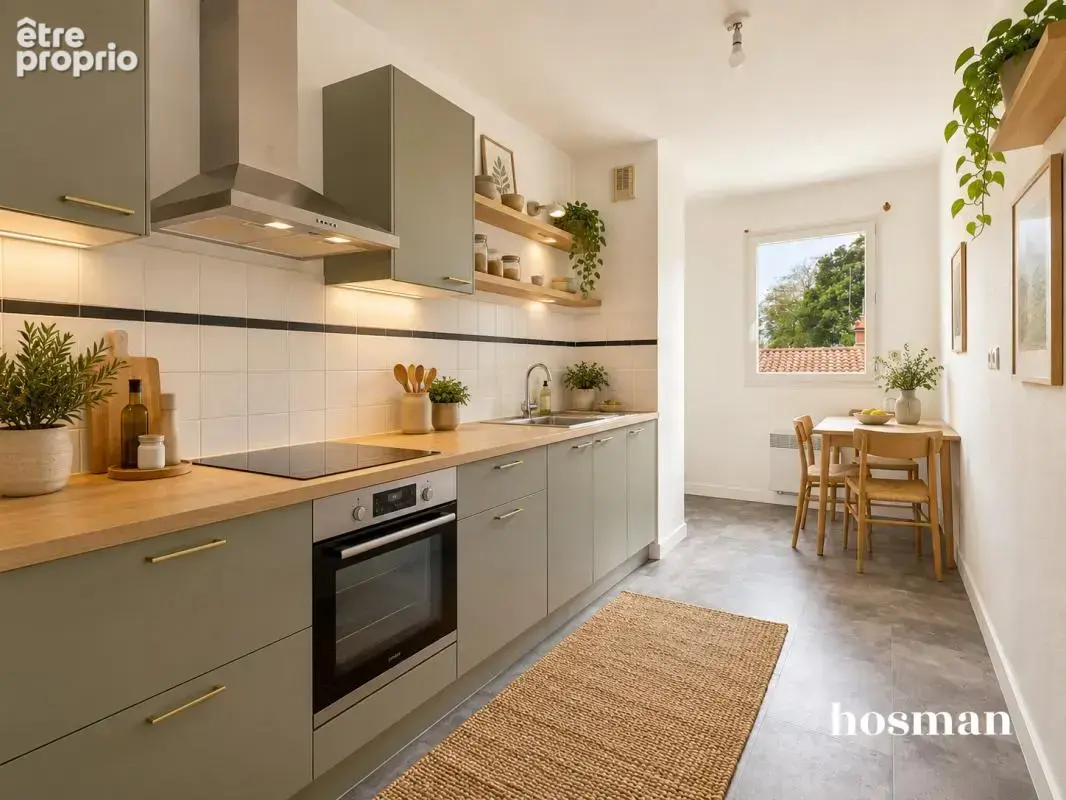 Appartement T3 de 63,05 m2 avec balcon et place de parking - Quartier Pont Rousseau à Rezé - photo 2