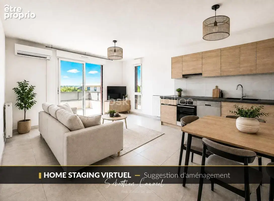 Juvignac - T3 dernier étage avec terrasse 13 m², vue dégagée, piscine et parking - photo 2