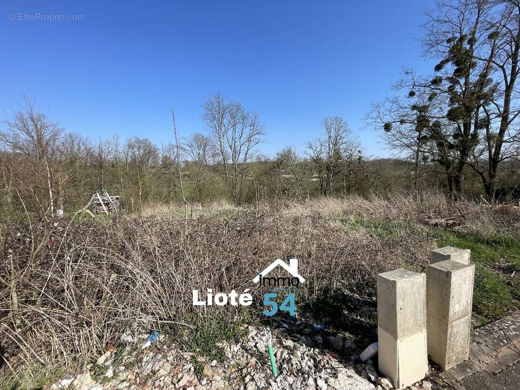 Terrain à GERBEVILLER