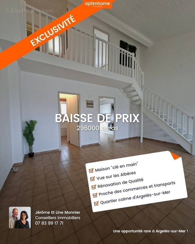 Maison à ARGELES-SUR-MER