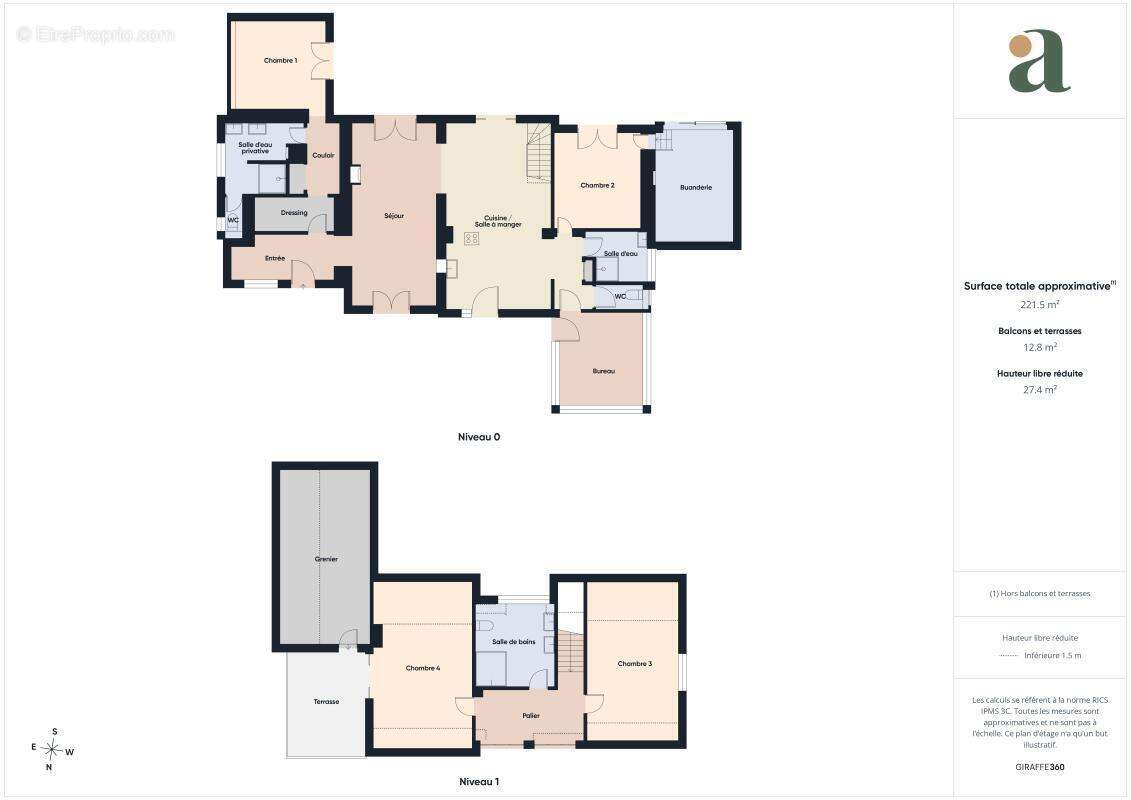 Belle maison idéale pour la famille avec grand jardin, terrasse et piscine en vente à Sautron (44880) - photo 19
