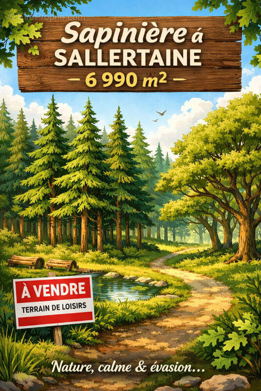 Terrain à SALLERTAINE